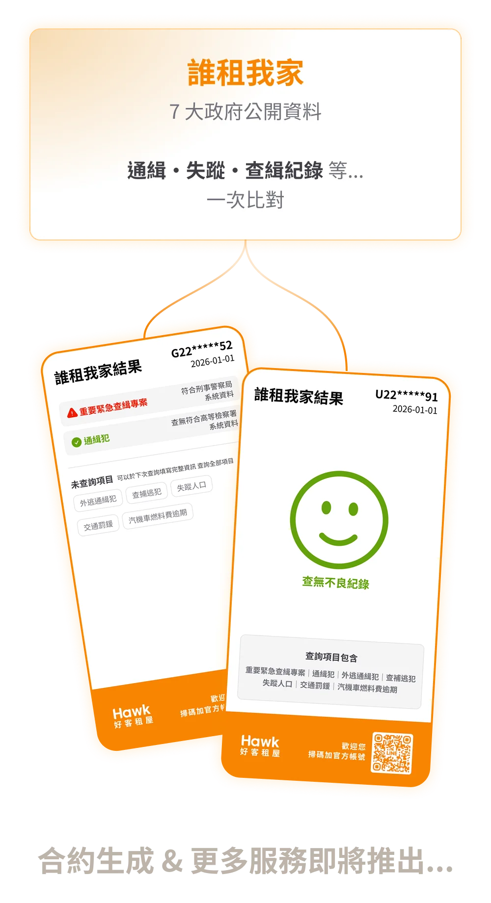 30 秒看清 租房更安心